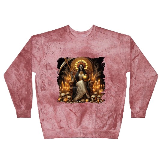 La Santa Muerte Saint Death Blast Sweatshirts