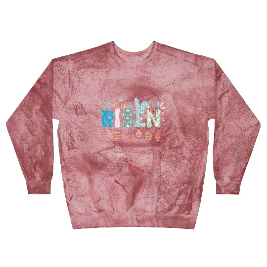 He Is Risen Easter Celebration Theme Blast Sweatshirts
