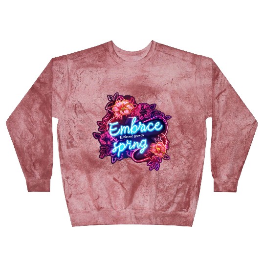 Embrace growth, embrace spring Blast Sweatshirts