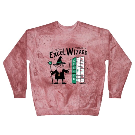 excel wizard funny accountant bookkeepers gift Blast Sweatshirts