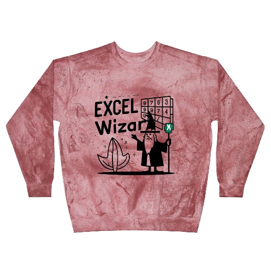 excel wizad funny accountant, bookkeeper and audit Blast Sweatshirts