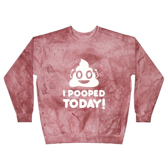 I Pooped Today Blast Sweatshirts