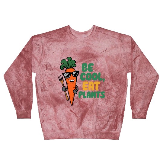 Cool Carrot In Sunglasses Blast Sweatshirts