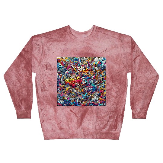 Graffiti Pulse Blast Sweatshirts