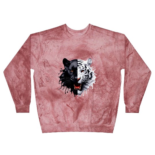 3D realistic black panther & Leopart Design Blast Sweatshirts