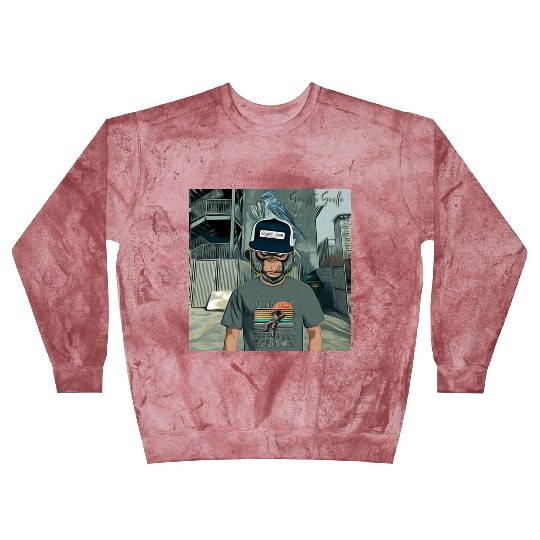 Gangsta Gorilla-Silverback Swanson Gorilla Wear Blast Sweatshirts