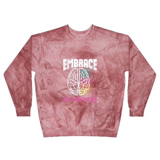 embrace neurodiversity - Embrace ADHD Autism ASD Blast Sweatshirts