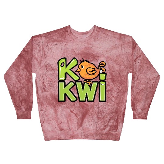 Kiwi Bird Cartoon Blast Sweatshirts