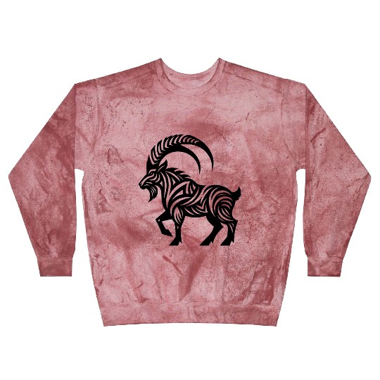Capricorn Tattoo Style Blast Sweatshirts