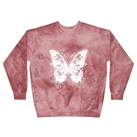 Pretty Tattoo Kids Style Butterfly Blast Sweatshirts