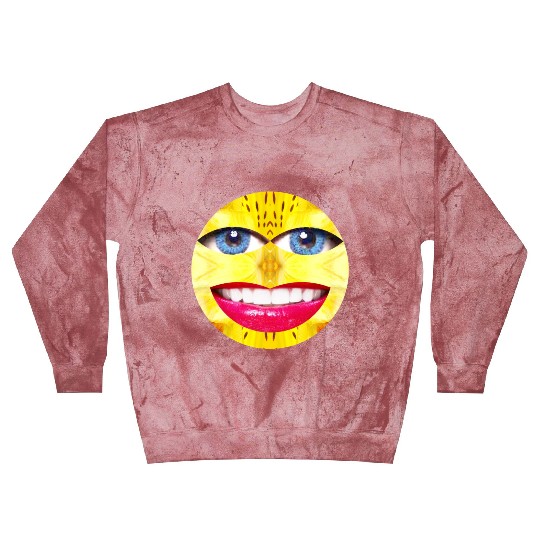 Smile Face Have a Nice Day Promote Happiness Joy Blast Sweatshirts