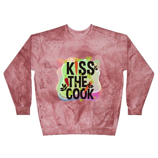 Vector Cartoon Kiss The Cook Carrot Metaphor Art Blast Sweatshirts