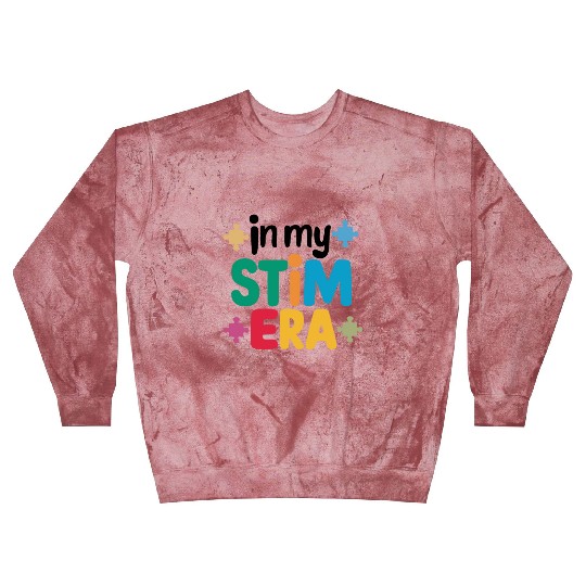 In My Stimulation Era Autism Spectrum Autism Blast Sweatshirts