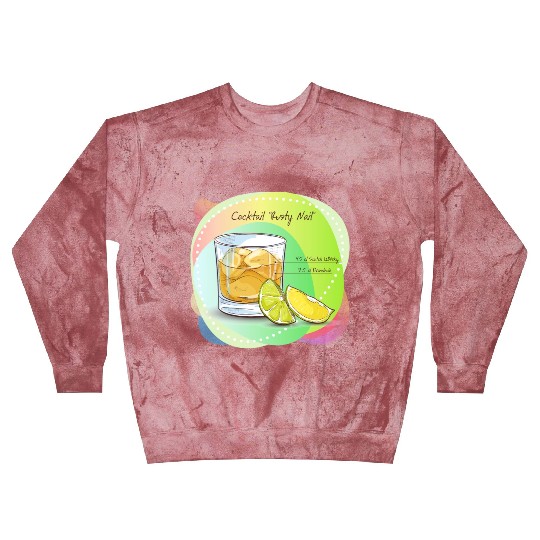 Cocktail Rusty Nail Recipe Scotch Whisky Drambuie Blast Sweatshirts