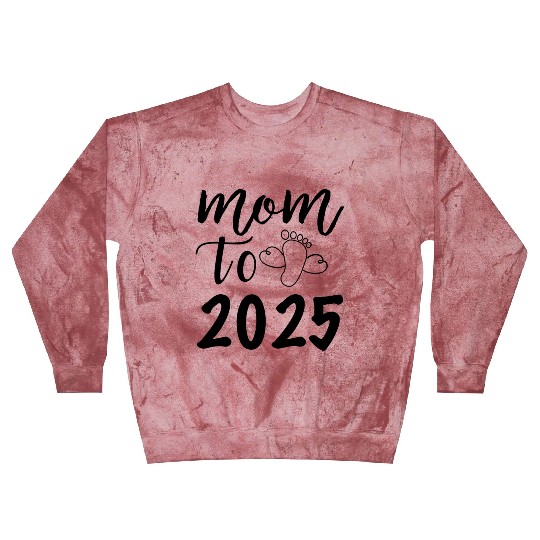 Mom To Be 2025, I Will Be A Mother In 2025 Blast Sweatshirts