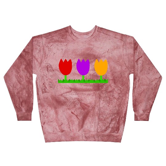 Three cute tulips Blast Sweatshirts