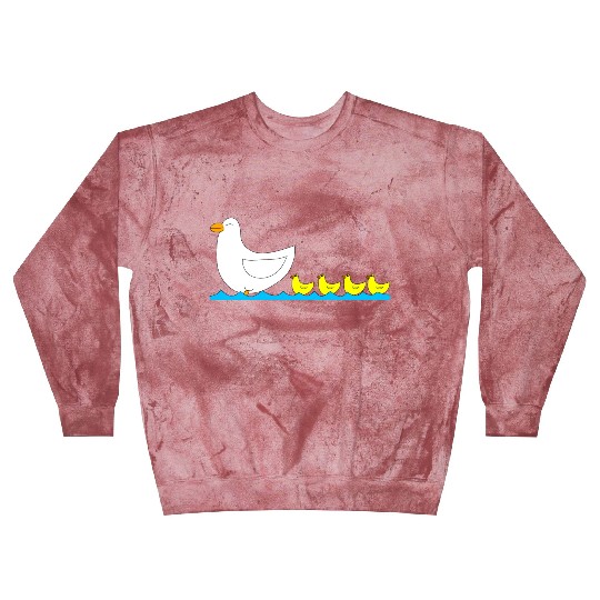 Duck with ducklings Blast Sweatshirts
