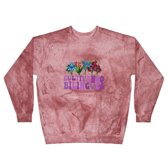 Cultivando Bilingües Spanish Teacher Blast Sweatshirts