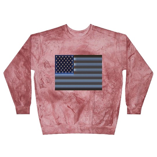 USA Flag with Space Stars & Stripes design Blast Sweatshirts