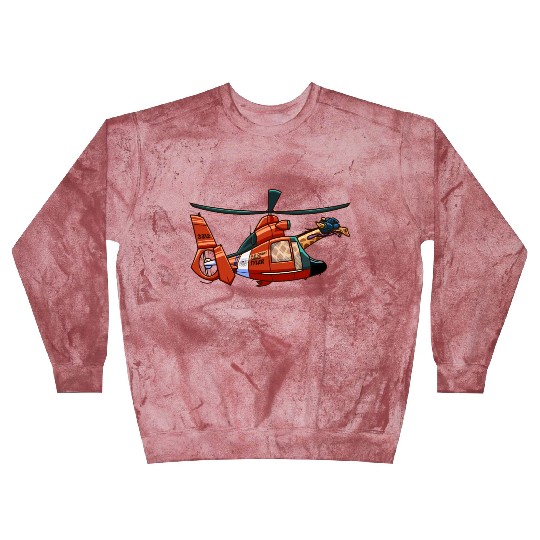 US Coast Guard Giraffe Tyler Blast Sweatshirts