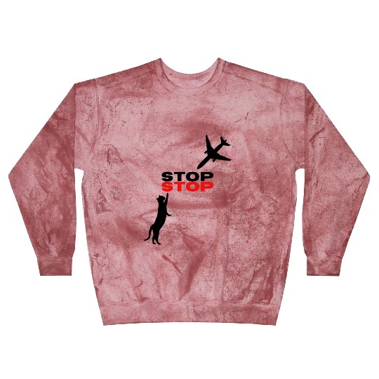 Funny Hilarious Cat Kitty Stop Airplane In Mid Air Blast Sweatshirts