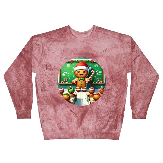 Gingerbread Teach's Yuletide Class Blast Sweatshirts