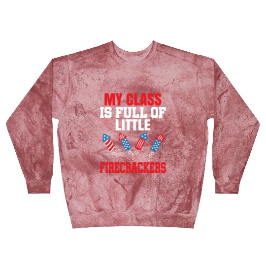 American Patriotic Teacher 4th of July Blast Sweatshirts