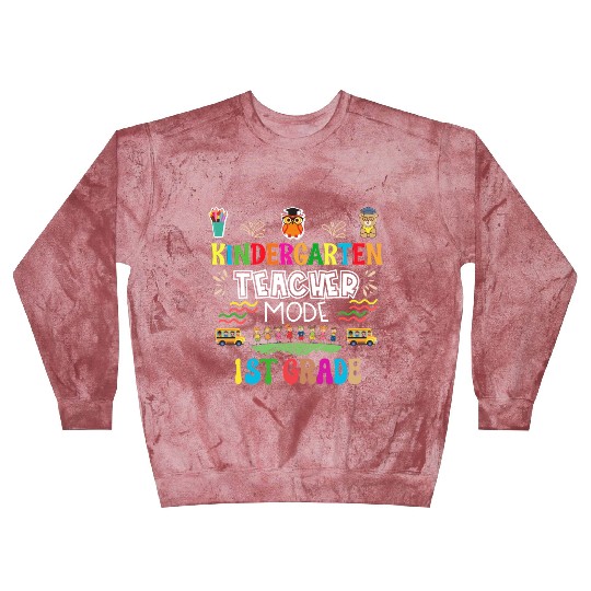 Kindergarten Teacher Mode Blast Sweatshirts