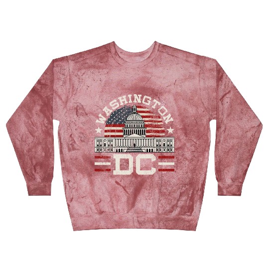 Love Washington DC USA Gift Design Idea Blast Sweatshirts