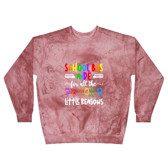 School Bus Aide For All The Little Reason Bus Aide Blast Sweatshirts