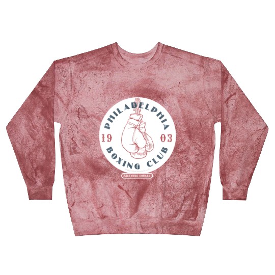 Philadelphia Boxing Club 1903 Sticker Blast Sweatshirts