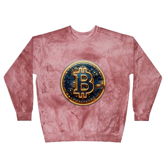 Bitcoin Cyberpunk Blast Sweatshirts