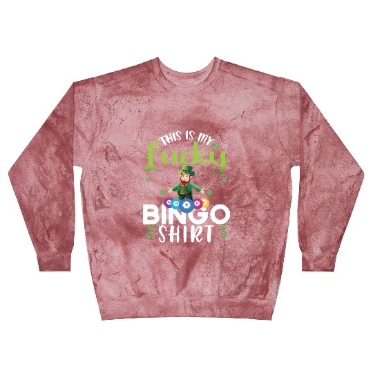 Funny Bingo Player St Patricks Day Blast Sweatshirts