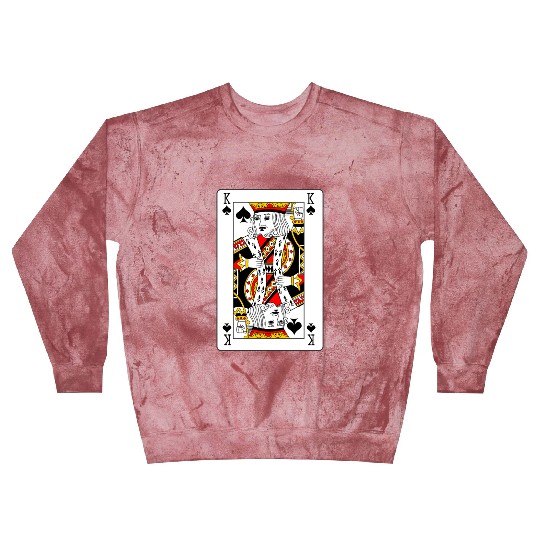 King of Spades Playing Card Blast Sweatshirts