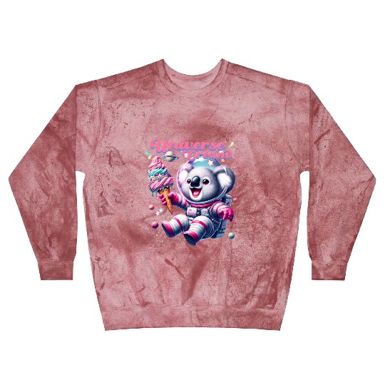 Cosmic Ice Cream Delight Blast Sweatshirts