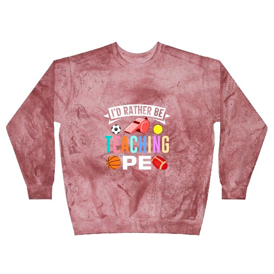 Inspiring Physical Education Teacher Design for PE Blast Sweatshirts