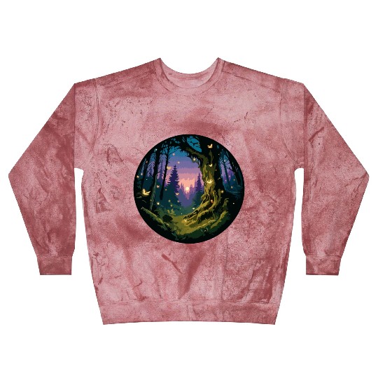 Enchanted Forest: Mystical Twilight Blast Sweatshirts