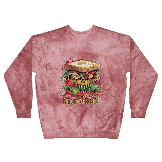 Eat Cupcakes Bro Streetfood - Sandwich Monster Blast Sweatshirts