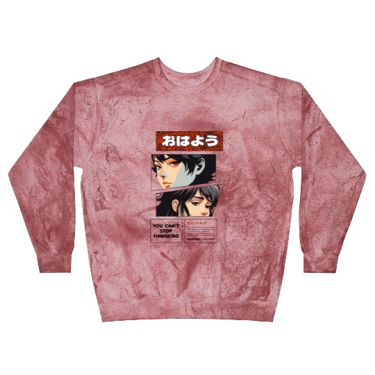 Anime Streetwear Design Blast Sweatshirts