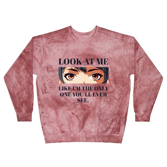 Anime eyes Streetwear Design Blast Sweatshirts