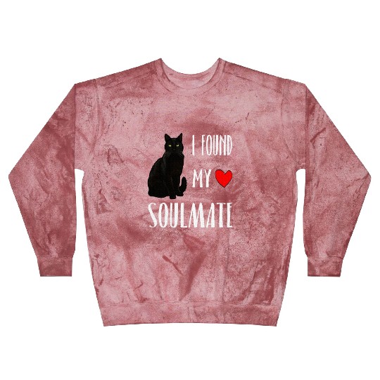 I Found My Soulmate Bombay Cat Lover Best Friend Blast Sweatshirts