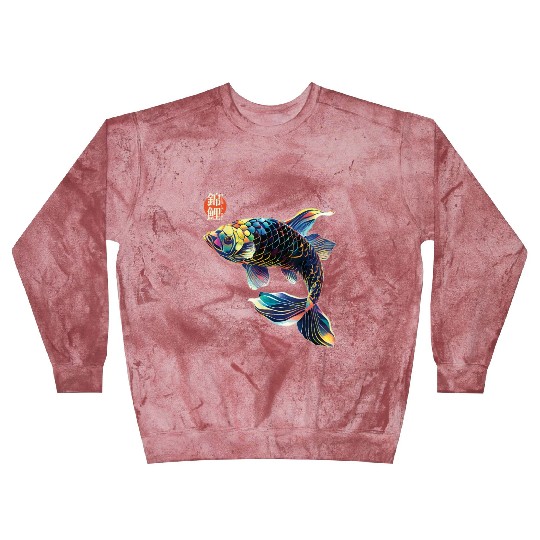 Japanese Koi Fish Koi Carp Lovers Women Men Kids T Blast Sweatshirts
