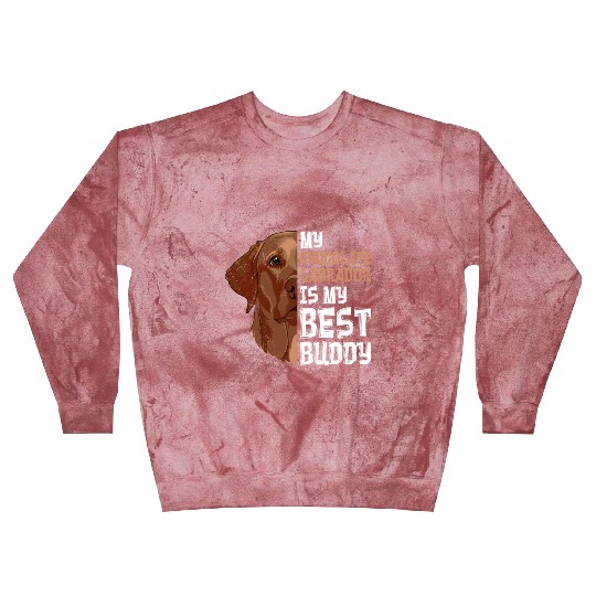 Labrador Dog My Chocolate Labrador my Best Buddy Blast Sweatshirts