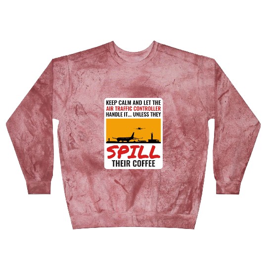 Air Traffic Controller Coffee ATC Aviation Humor Blast Sweatshirts