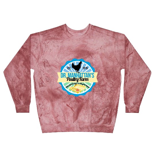 Dr Manhattan Poultry Farm Blast Sweatshirts