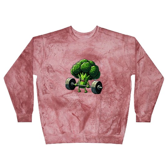 Deadlift Broccoli Gym Fitness Motivation Blast Sweatshirts