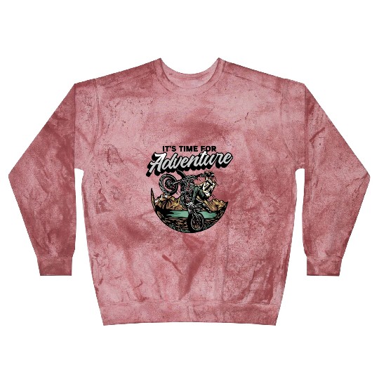 MOTOCROSS ITS TIME ADVENTURE Blast Sweatshirts