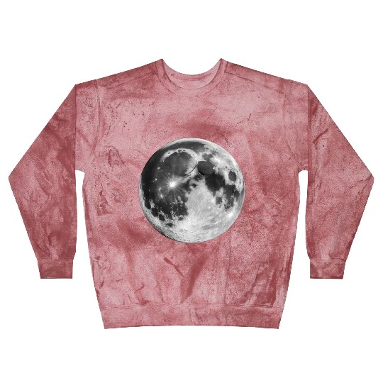 Realistic Moon Blast Sweatshirts