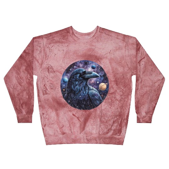 Celestial Raven Clipart Clipart, Crow Bird Witch Blast Sweatshirts
