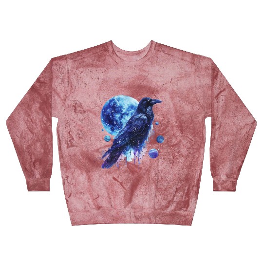 Celestial Raven Clipart Clipart, Crow Bird Witch Blast Sweatshirts